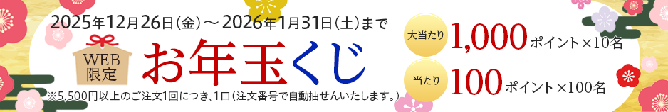 お年玉くじ